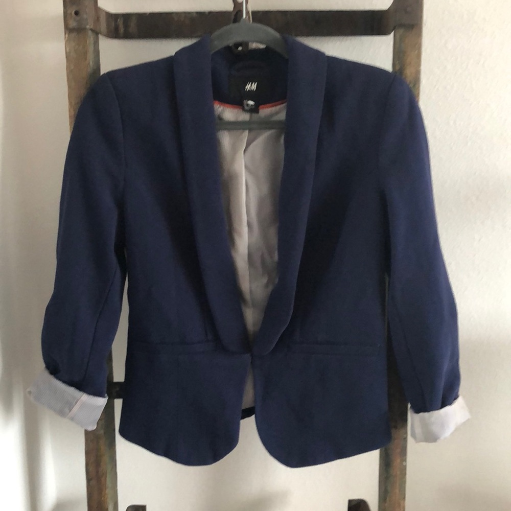 H&M navy blazer